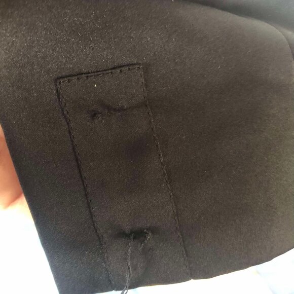 Jeet Vintage Silk Satin Gown | Lace Trim Mesh Lined | Size 6 - Picture 7 of 8